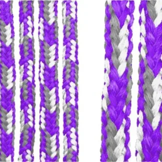 Primal Desires 6mm Polyester Double Braided Shibari Pride Rope (Bear Pride) - Single Lengths