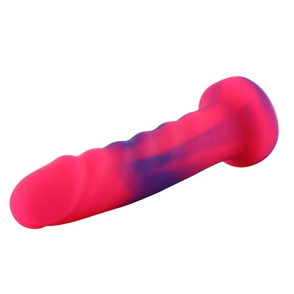 HiSmith - 7 Inch Smooth Silicone Anal Dildo with KlicLok