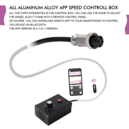 HiSmith Table Top 20 Pro Premium Sex Machine app-remote control