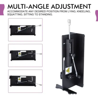 HiSmith Table Top 20 Pro Premium Sex Machine - multiple angles