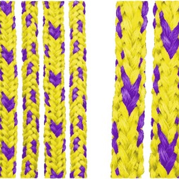 Primal Desires 6mm Double Braid Intersex Pride Shibari Rope Primal Desires 6mm Double Braid Intersex Pride Shibari Rope