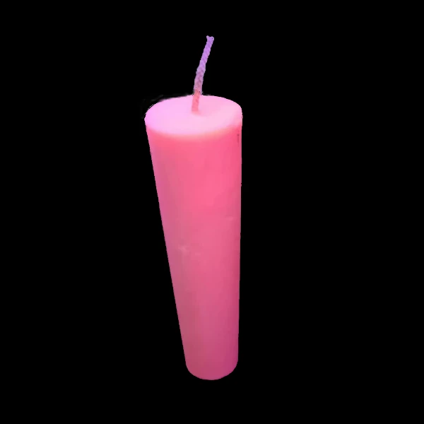 Journey Wax Low Temperature UV Wax Play Candle (UV Pink) - UV Light