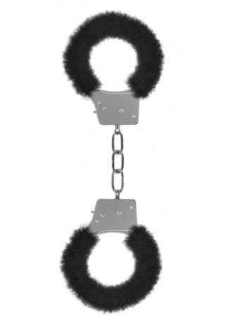Beginners Handcuffs Furry - Black