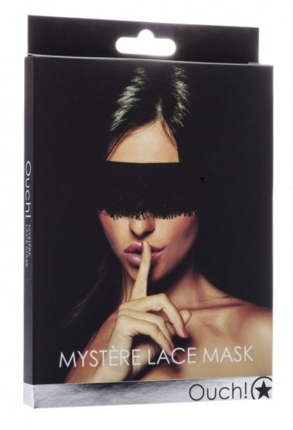 Mystere Lace Mask - Black