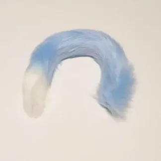 Aqua Blue with White Tip Tail 40cm