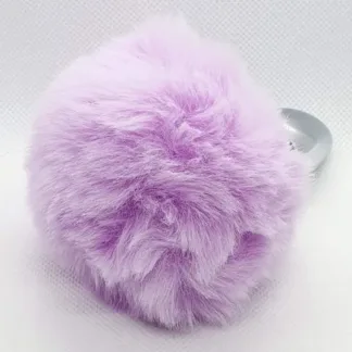 Light Purple Bunny Tail with Plug (small)