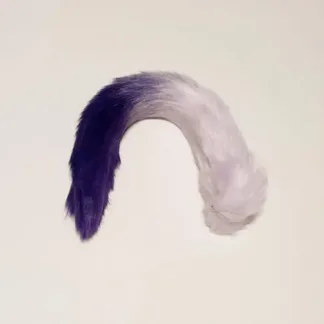 Purple with Dark Purple Tip Tail 40cm