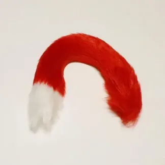 Red with White Tip Tail 40cm