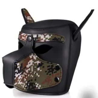 Neoprene Puppy Hood - Camouflage