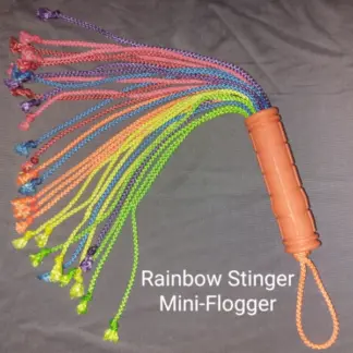 Primal Desires Rainbow Stinger Mini-Flogger