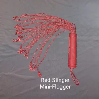 Primal Desires Red Stinger Mini-Flogger