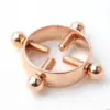 Primal Desires Screw In Nipple Clamps - Rose Gold