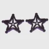 Primal Desires Screw In Star Nipple Clamps - Neon Purple (Large)