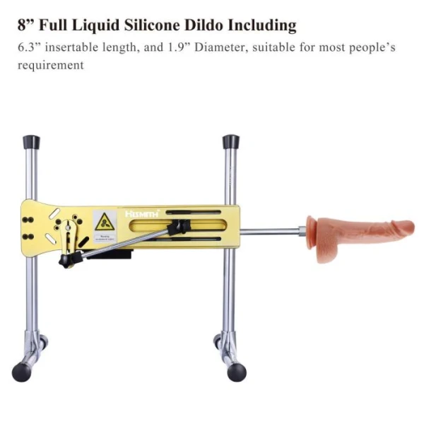 Hismith Premium Sex Machine Remote and App - Gold