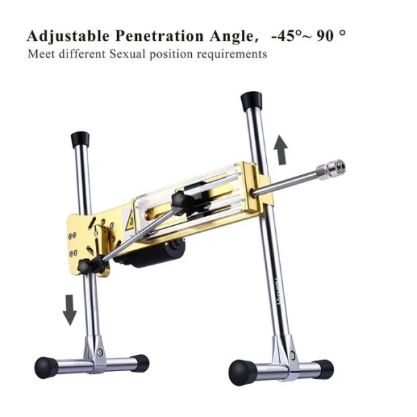 Hismith Premium Sex Machine Remote and App - Gold