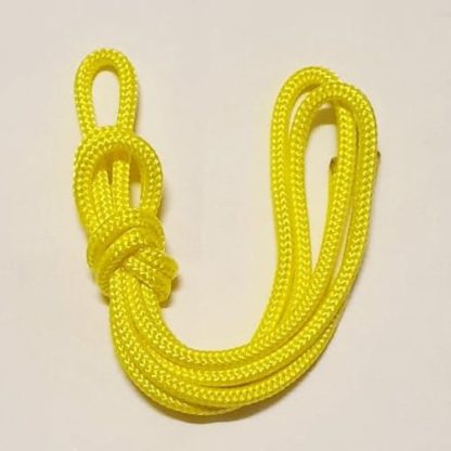 Primal Desires - 6mm Polyester Double Braided Shibari Rope - UV Yellow
