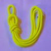 Primal Desires - 6mm Polyester Double Braided Shibari Rope - UV Yellow (under black light)