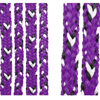 Primal Desires 6mm Polyester Double Braided Shibari Pride Rope (Lesbian - Style 2)