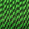 Primal Desires 6mm UV Green & Black Halloween Polyester Double Braided Shibari Rope